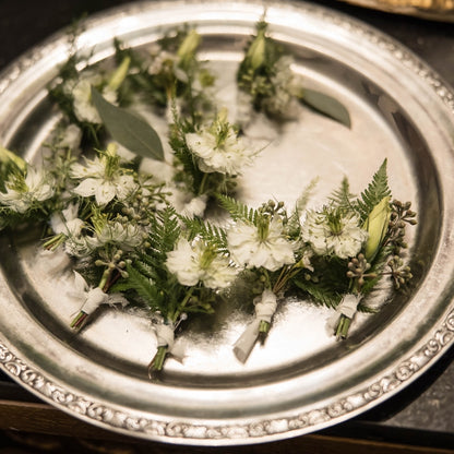 boutonniere mariage champetre et ecoresponsable biarritz pays basque