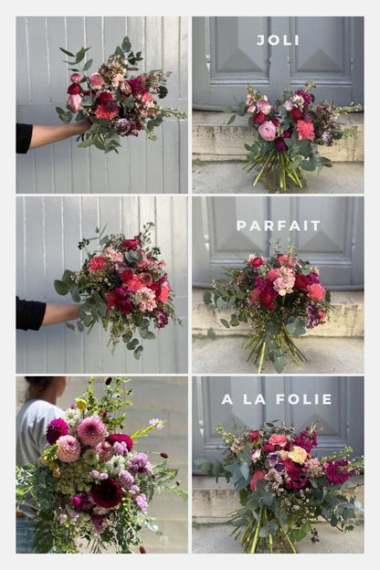 Abonnement Floral - 1 bouquet chaque mois 🌸