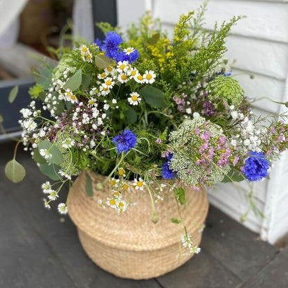 decoration champetre cabane atelier floral