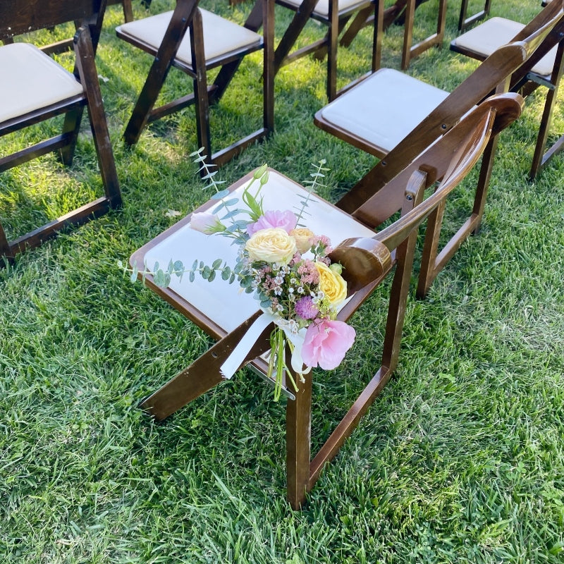 decoration florale allee mariage cabane atelier floral