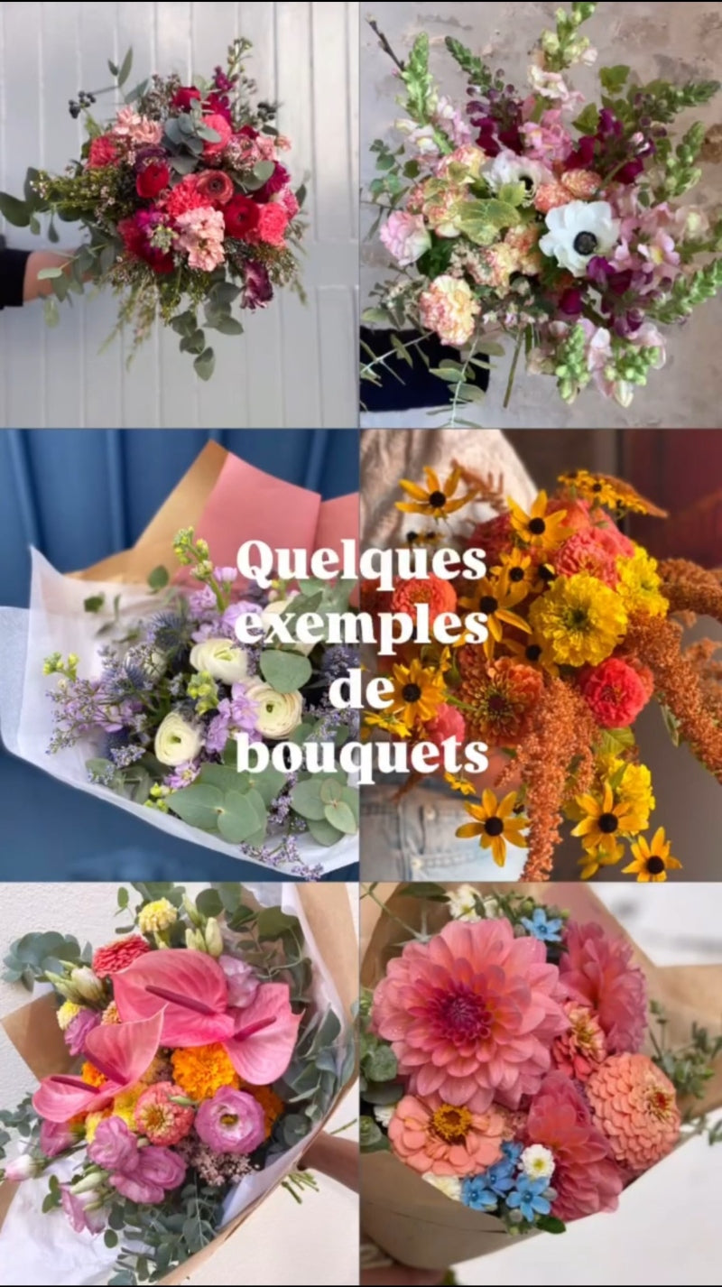 Abonnement Floral - 1 bouquet chaque mois 🌸