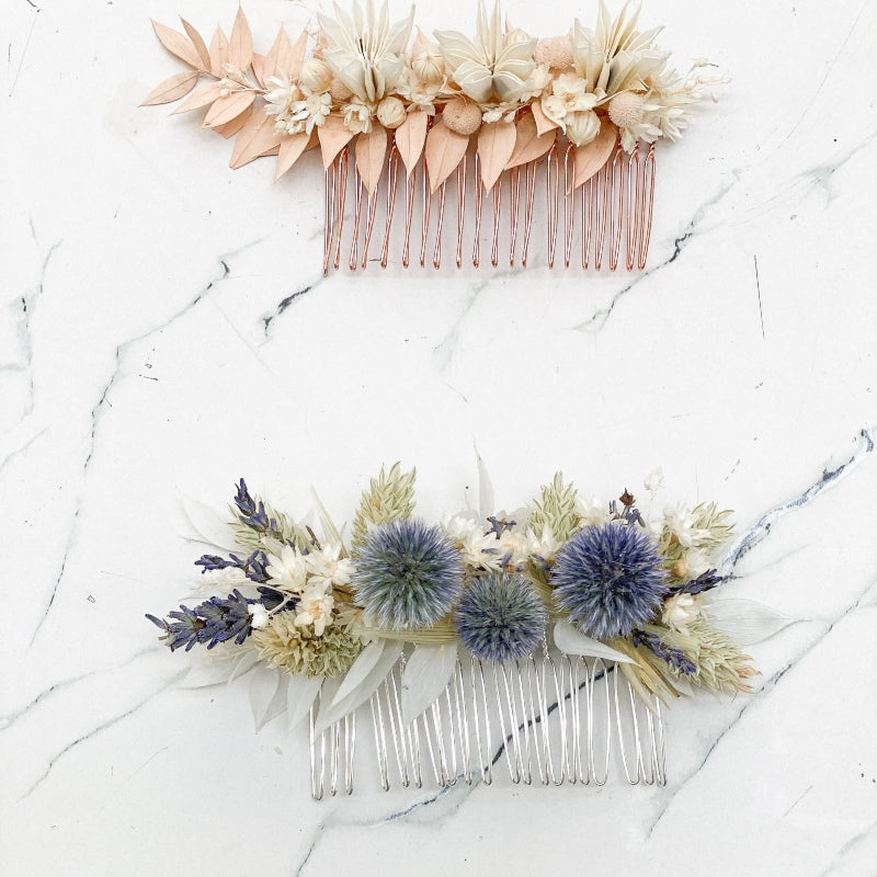peigne fleuri pour mariage fleurs pays basque